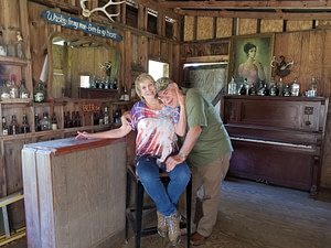 In Saloon at Brune Ranch